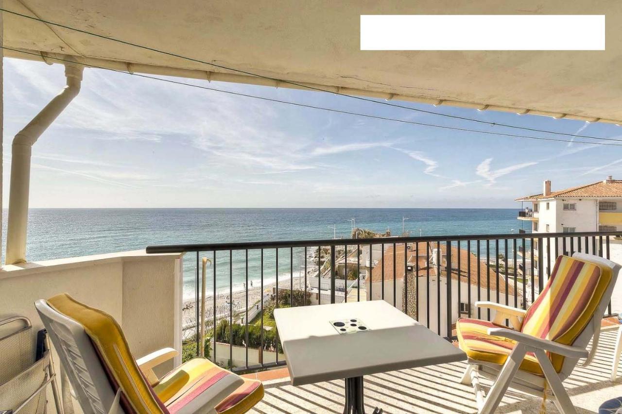 Precioso Apartamento Frontal Al Mar نيرخا المظهر الخارجي الصورة