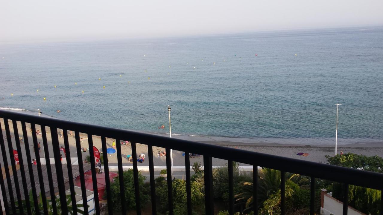 Precioso Apartamento Frontal Al Mar نيرخا المظهر الخارجي الصورة